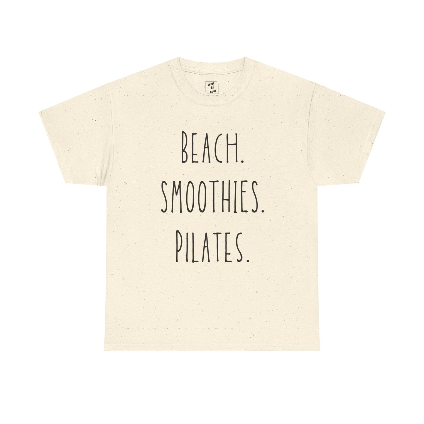 Beach. Smoothies. Pilates.
