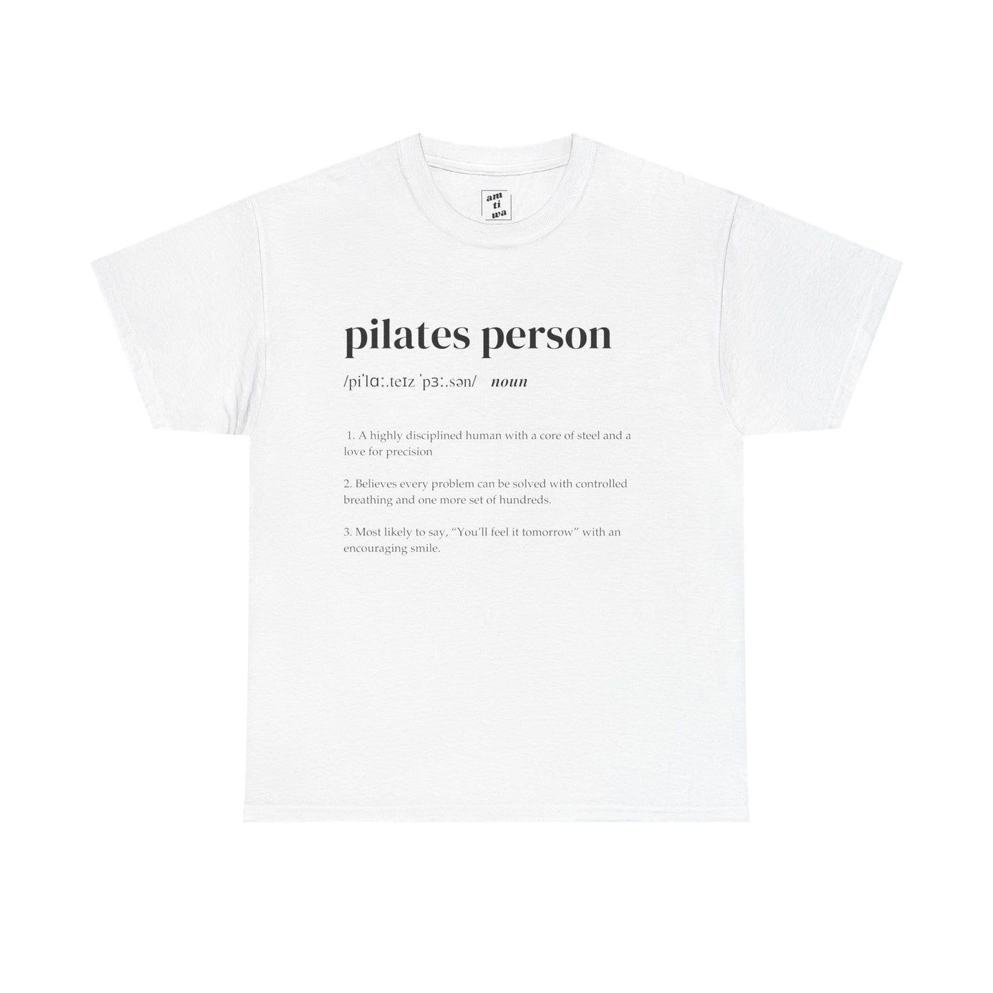 Pilates Person Dictionary