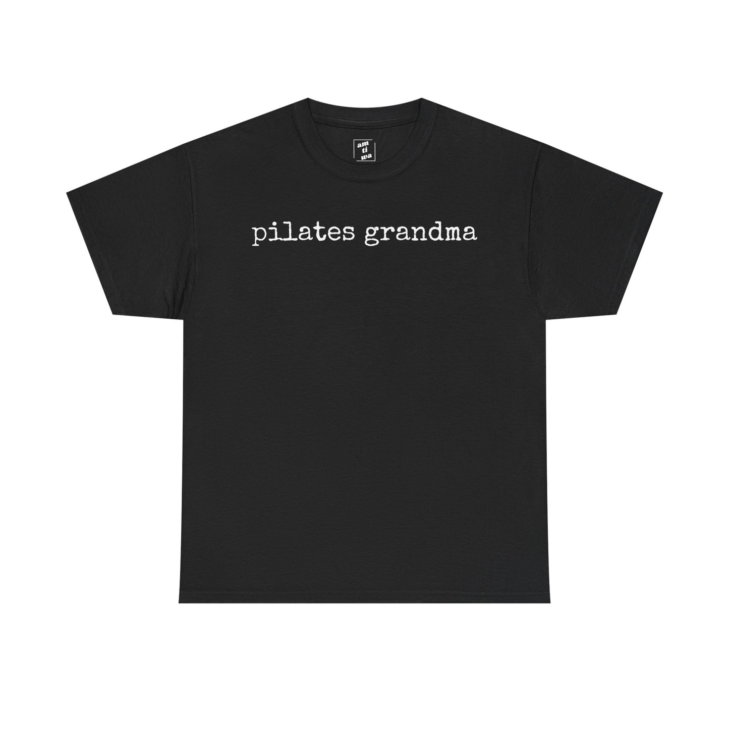Pilates Grandma Typewriter