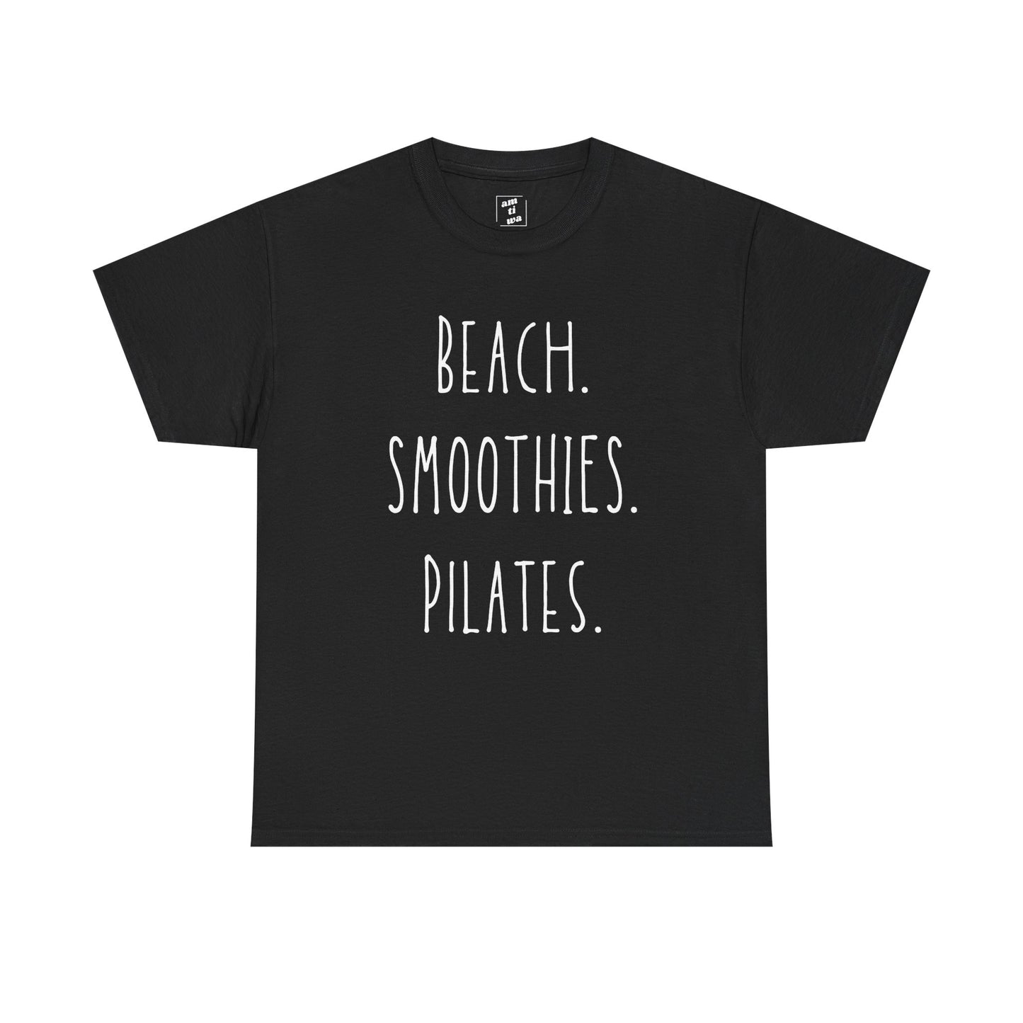 Beach. Smoothies. Pilates.