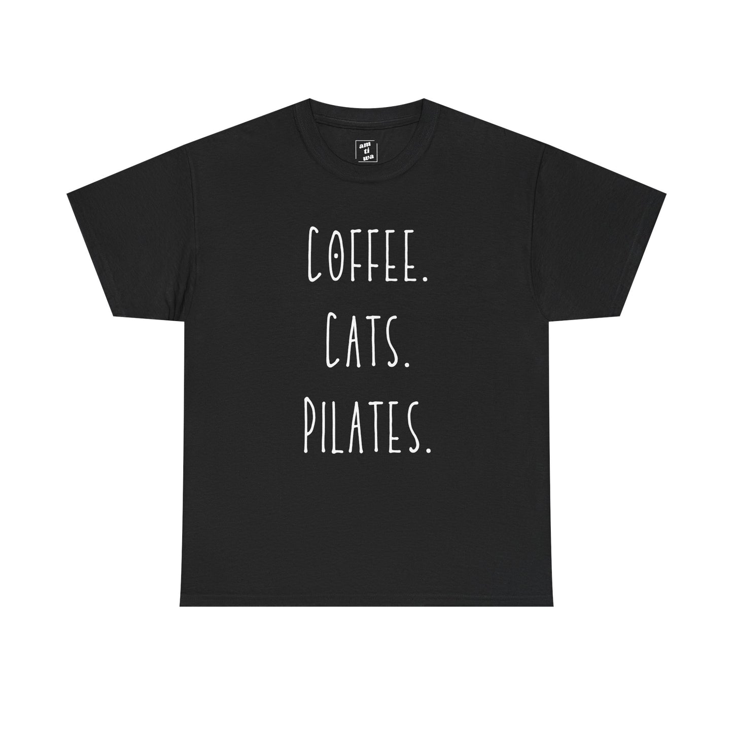 Coffee. Cats Pilates.