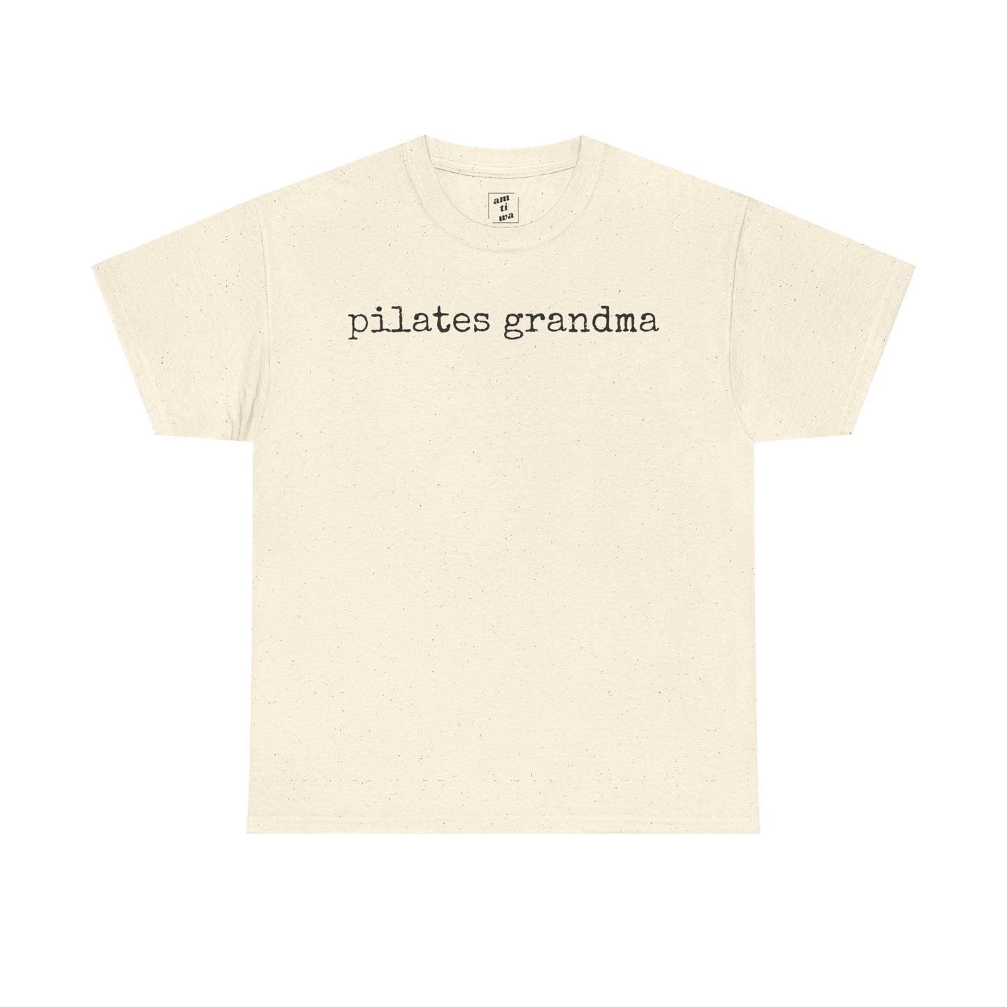 Pilates Grandma Typewriter