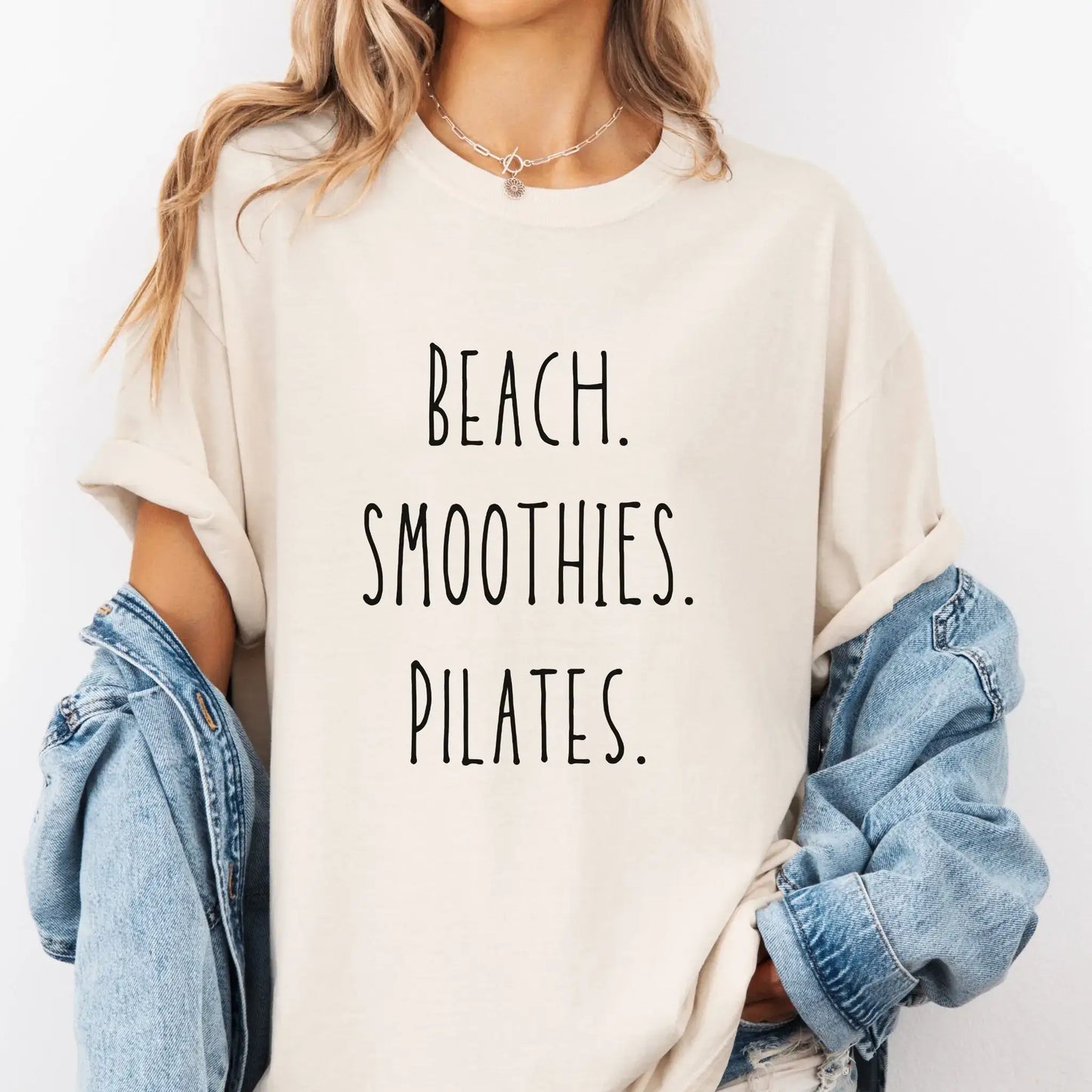 Beach. Smoothies. Pilates.
