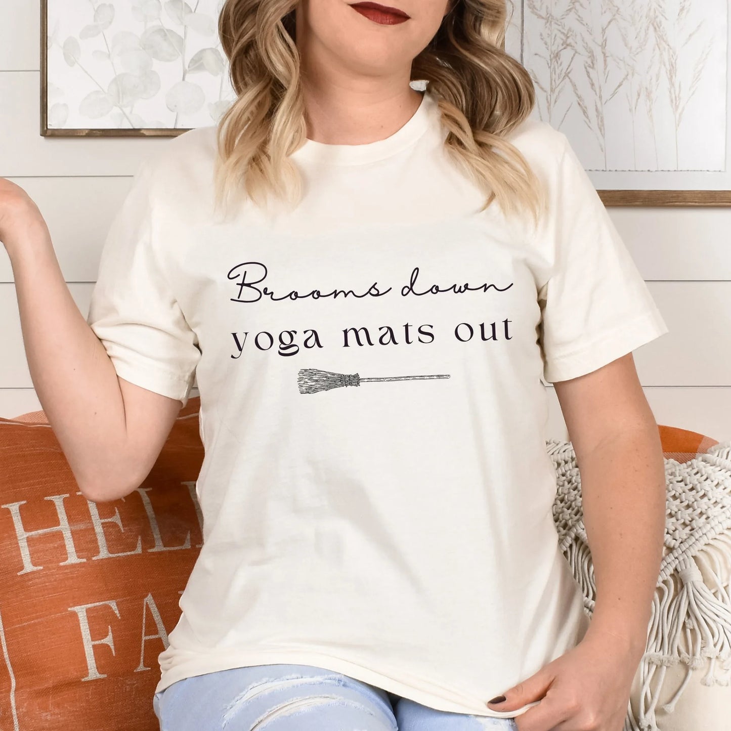 Brooms Down, Yoga Mats Out