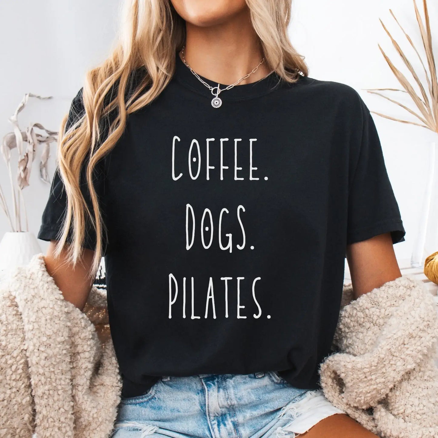 Coffee. Dogs. Pilates.