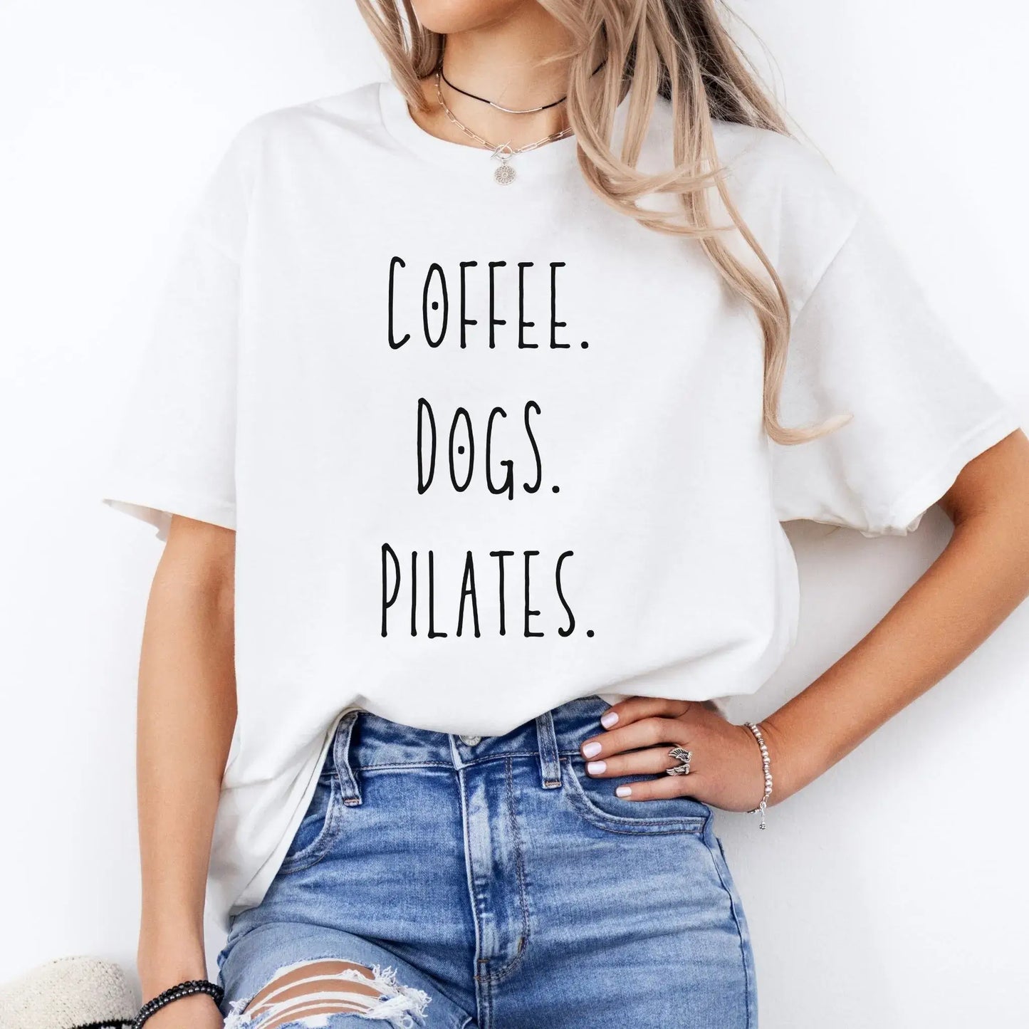 Coffee. Dogs. Pilates.