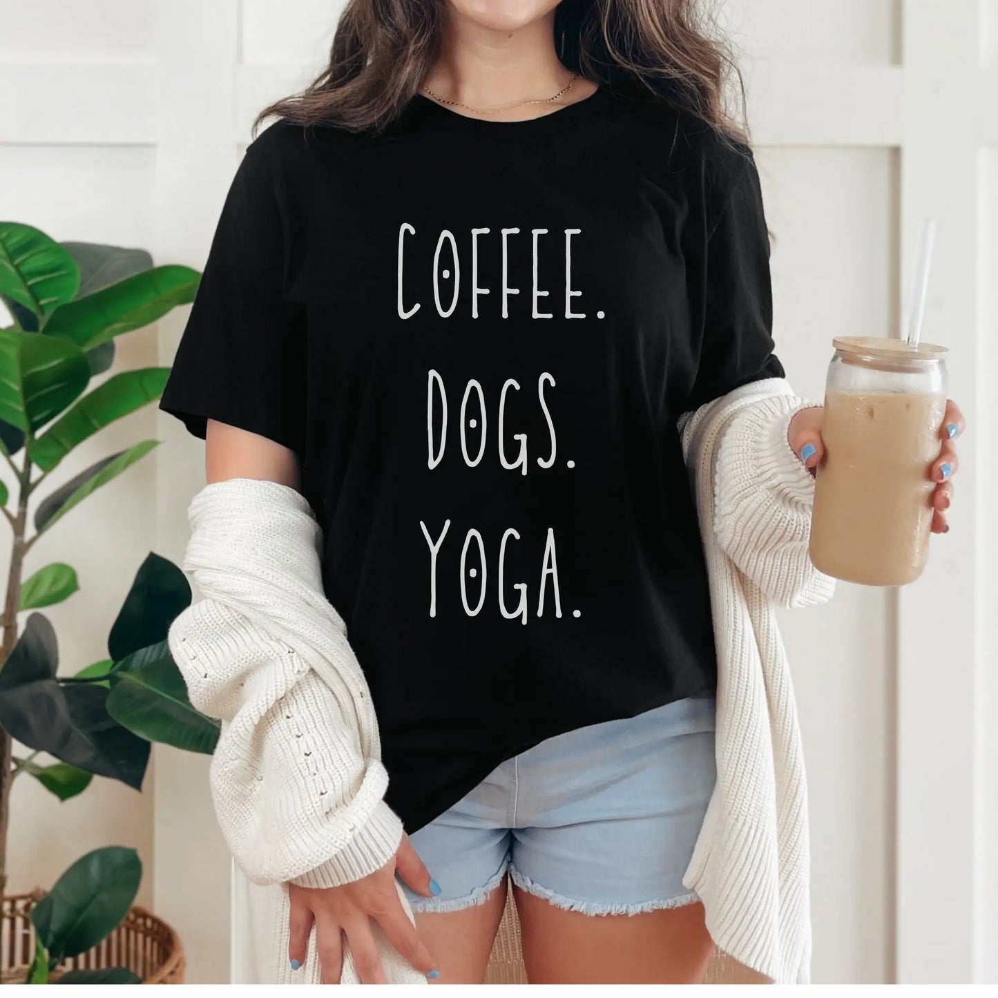 Coffee. Dogs. Yoga.