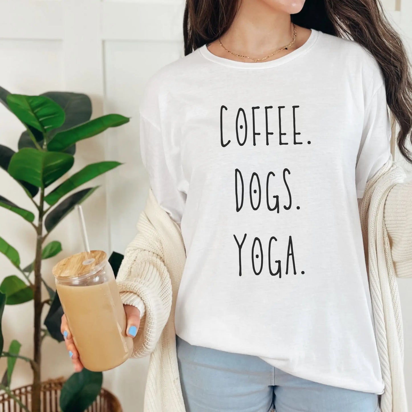 Coffee. Dogs. Yoga.