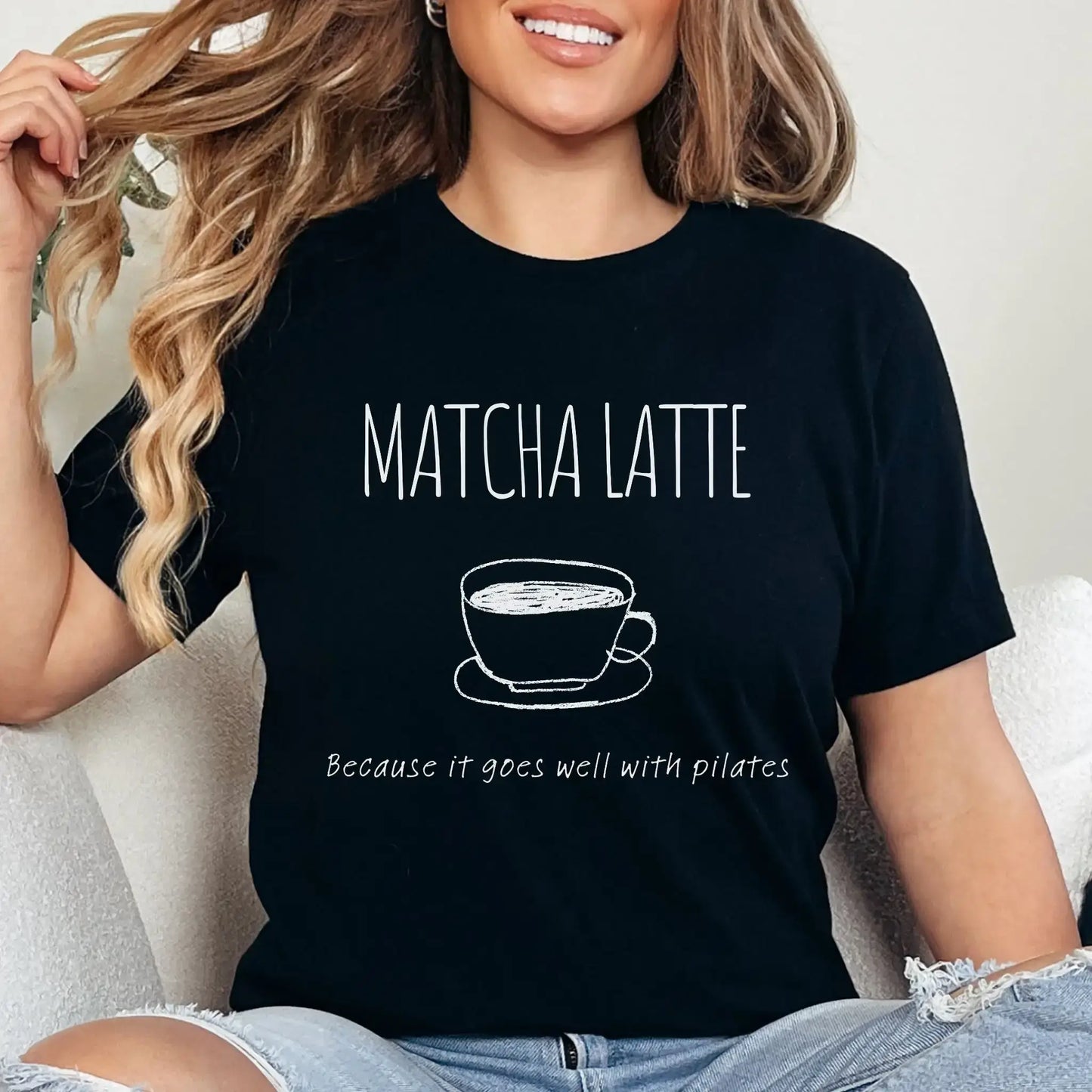Matcha Latte - Because It Goes Well With Pilates