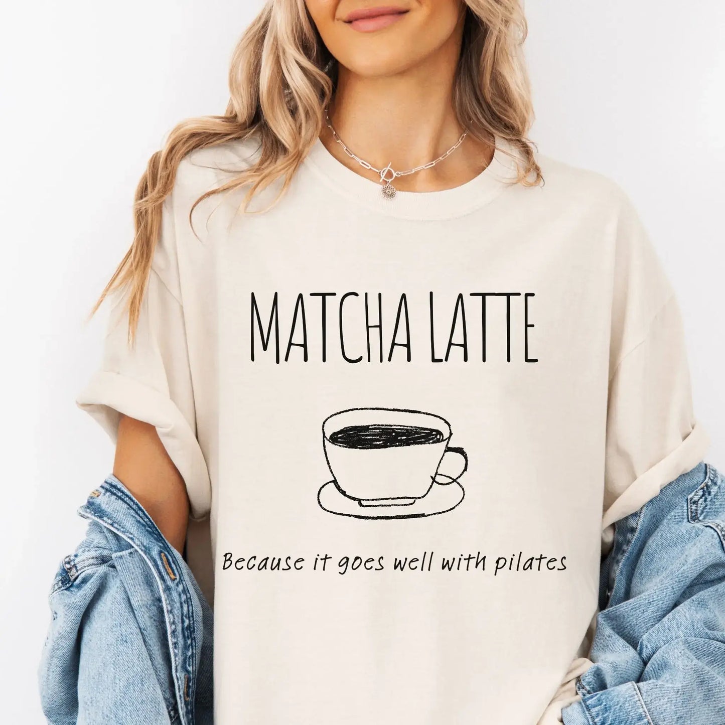 Matcha Latte - Because It Goes Well With Pilates