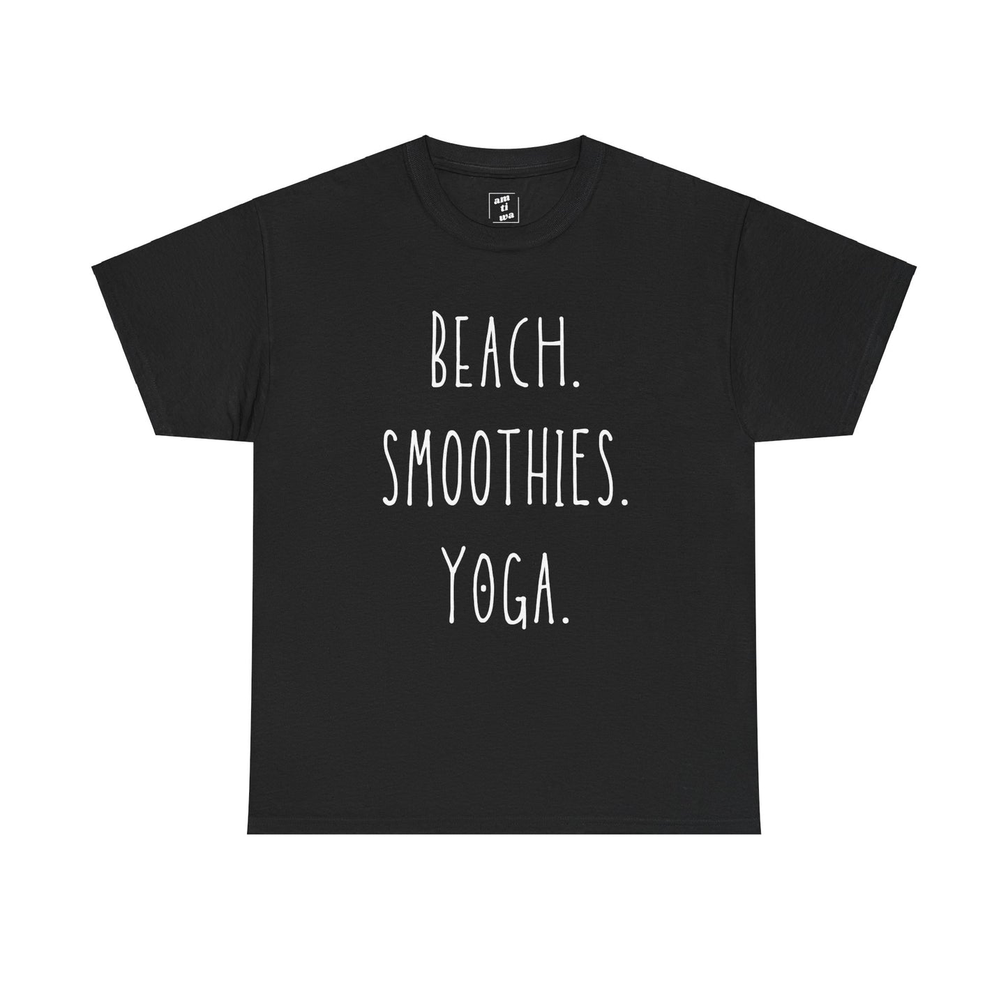 Beach. Smoothies. Yoga.