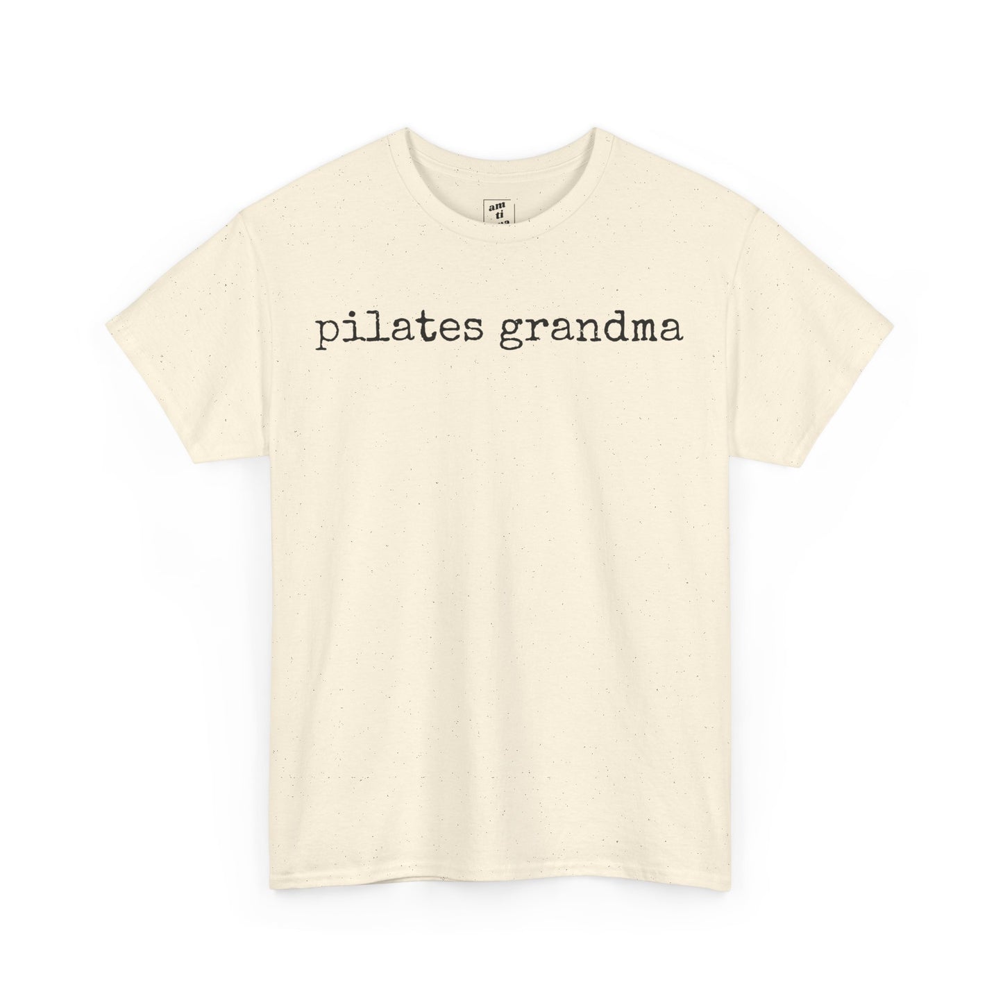 Pilates Grandma Typewriter