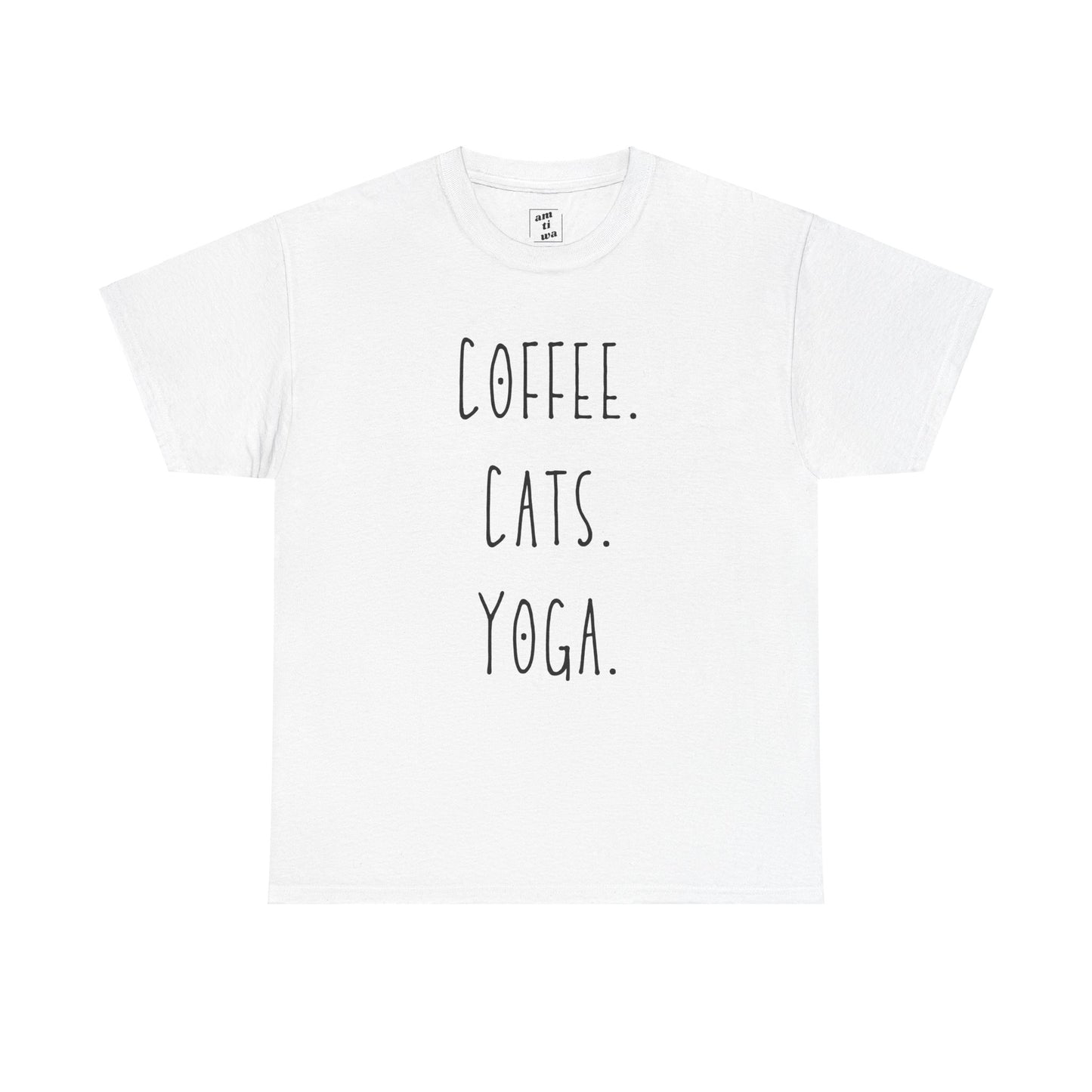 Coffee. Cats. Yoga.