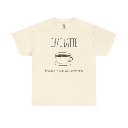 Chai Latte - Because It Goes Well With Yoga