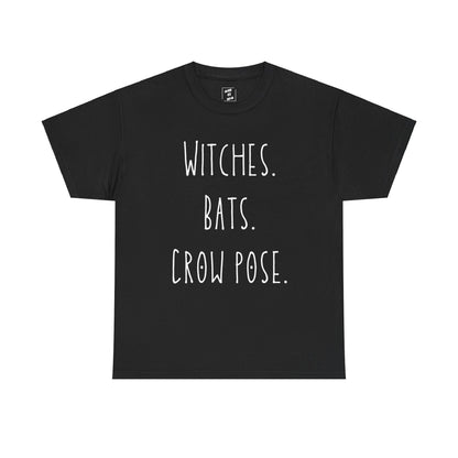 Witches. Bats. Crow Pose.