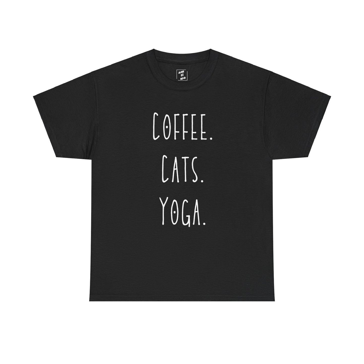 Coffee. Cats. Yoga.