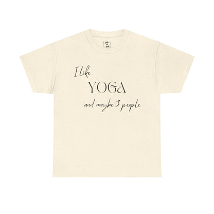 I Like Yoga and Maybe 3 People