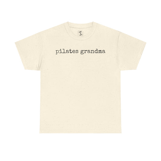 Pilates Grandma Typewriter