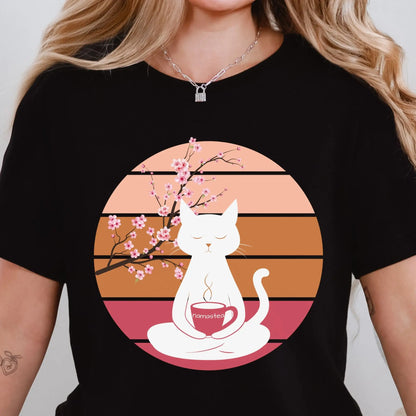 Namastea Cat in Spring